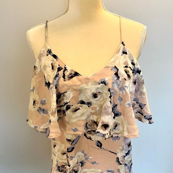 ILLA ILLA size large floral ruffle dress - Picture 2 of 5